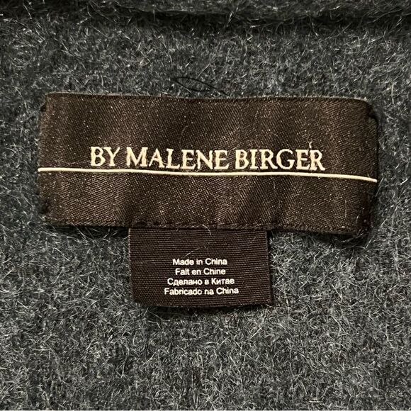 By Malene Birger Rinorra Cardigan Size S Green Mohair Wool Blend Quiet Luxury - Picture 7 of 9